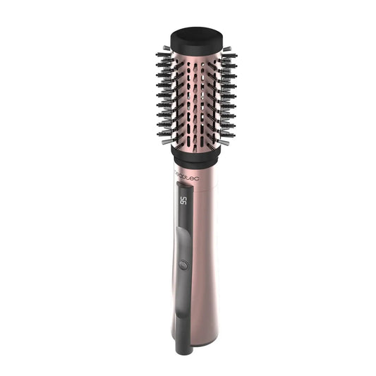 Cecotec | Sèche-cheveux/brosse soufflante | CeramicCare 10in1 AirBrush | 1200 W | Noir | Rose