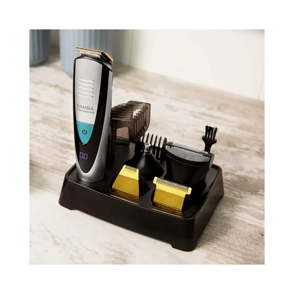 Cecotec | Trimmer | PrecisionCare Pro 5-in-1 | Cordless | Wet & Dry | Black/Silver