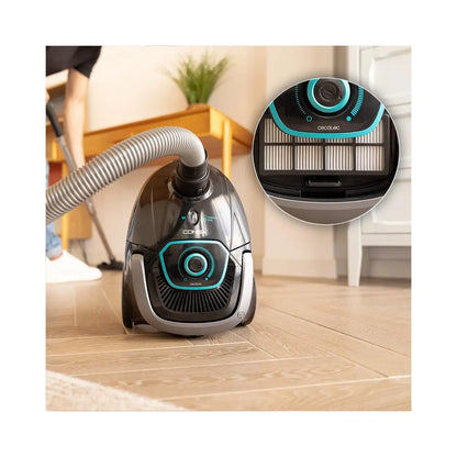 Cecotec | Vacuum cleaner | Conga Powerbag 2500 Plus | Bagged | 850 W | Black