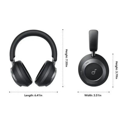 Soundcore | Headphones | Space One Pro | Full size | Wireless, wired | Noise Canceling | Black