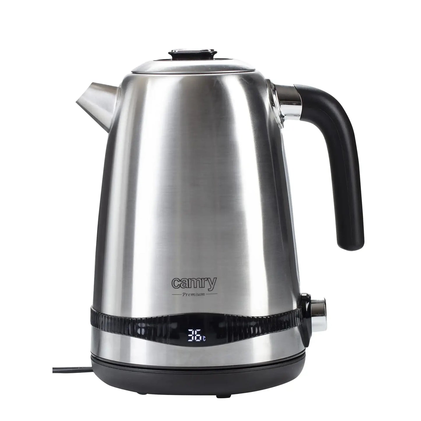 Camry | Kettle | CR 1291 | Electric | 2200 W | 1.7 L | Black | Silver