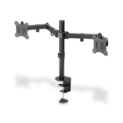 Digitus | Mounts | DA-90400 Dual Monitor Clamp Mount | Black