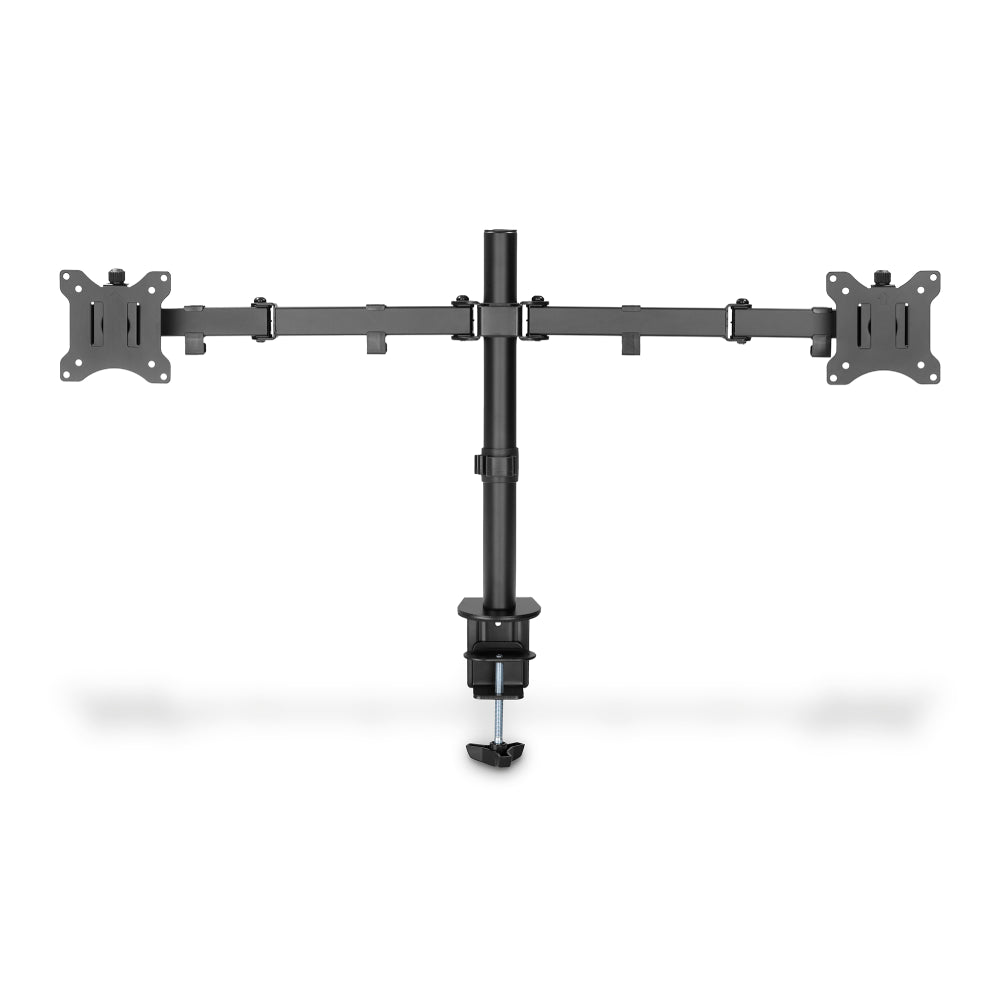 Digitus | Mounts | DA-90400 Dual Monitor Clamp Mount | Black