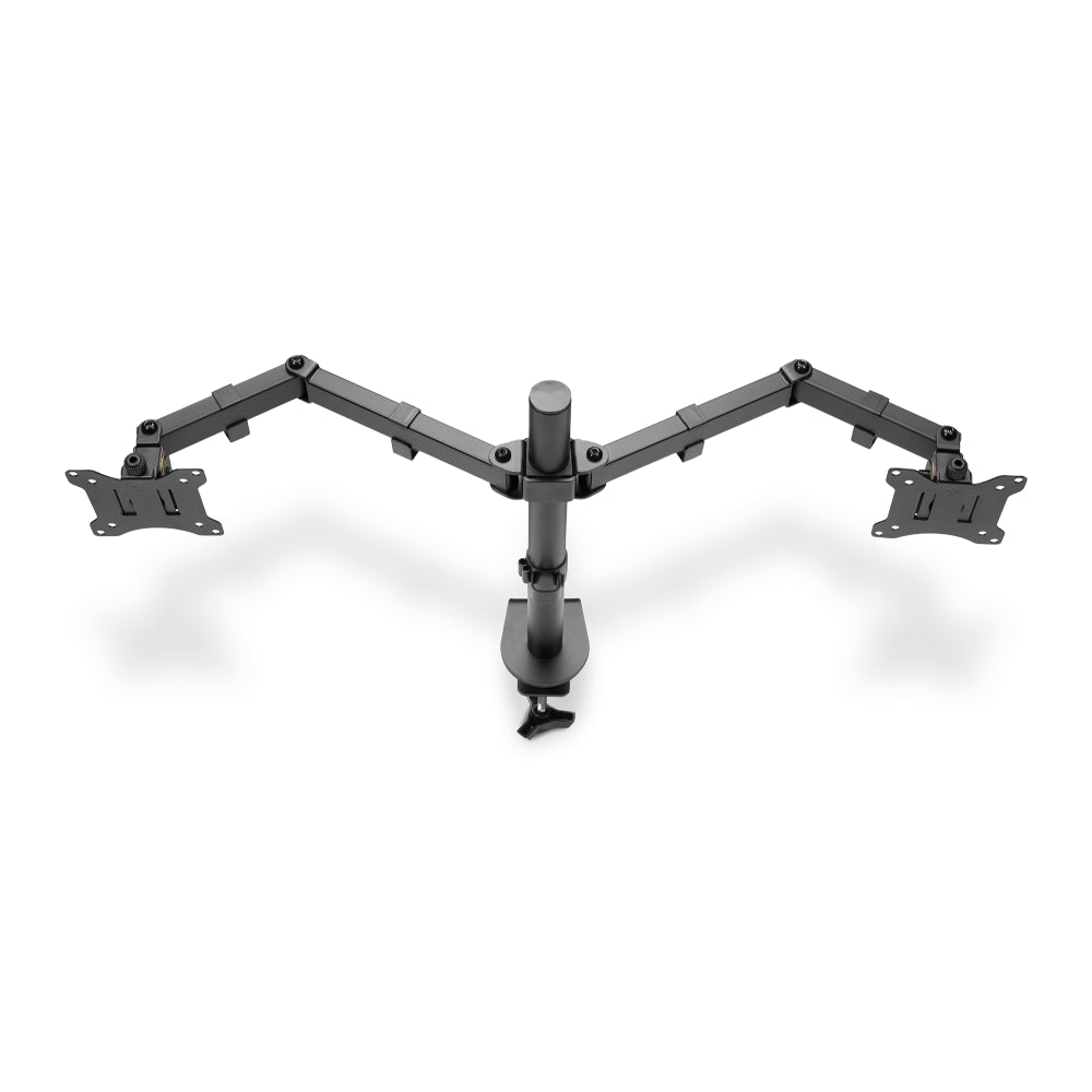 Digitus | Mounts | DA-90400 Dual Monitor Clamp Mount | Black