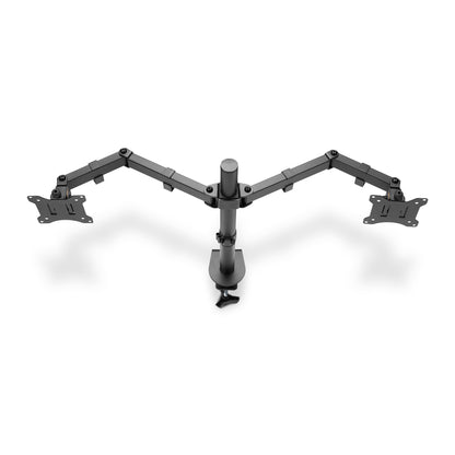 Digitus | Mounts | DA-90400 Dual Monitor Clamp Mount | Black