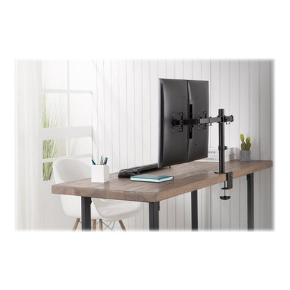Digitus | Mounts | DA-90400 Dual Monitor Clamp Mount | Black