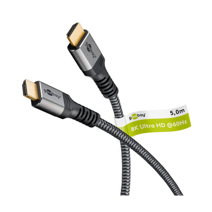 Goobay | HDMI Cables | 65263 | 5 m | Grey