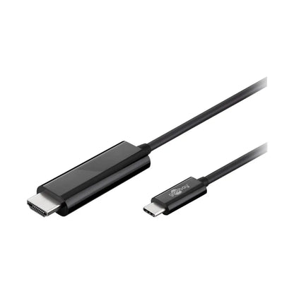 Goobay | HDMI Cables | 77528 | USB-C to HDMI | 1.8 m | Black