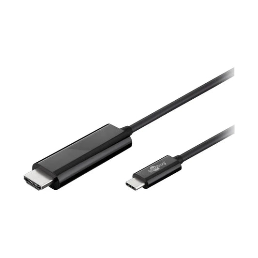 Goobay | HDMI Cables | 77528 | USB-C to HDMI | 1.8 m | Black