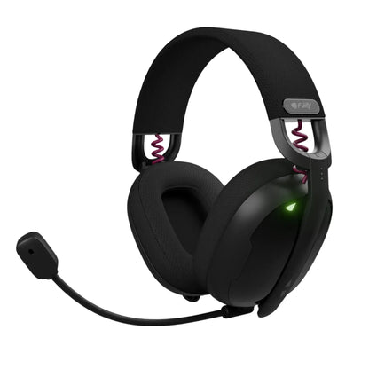 Fury | Gaming Headset | Fukiya F6 | On-Ear | Available Microphone | Wireless | Black