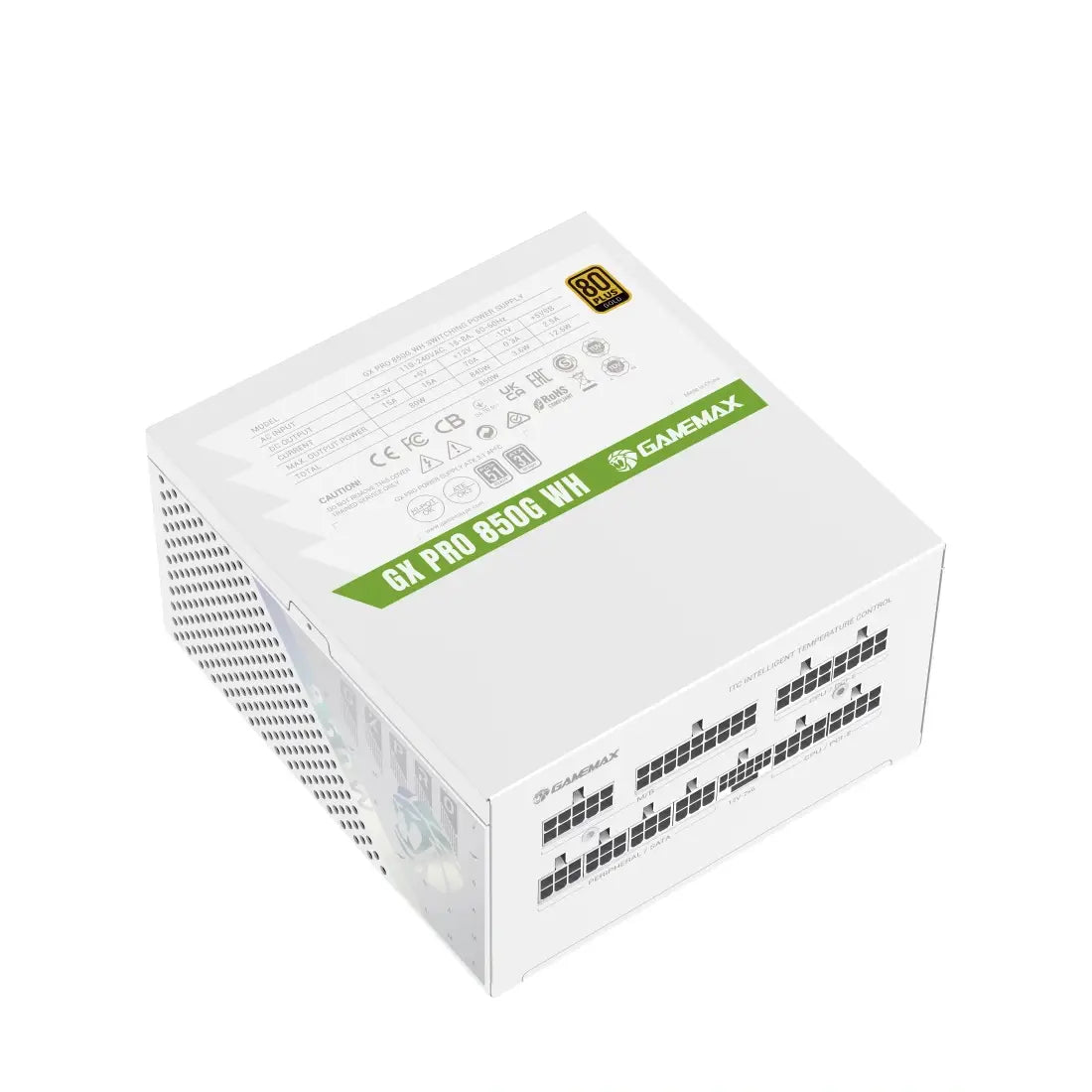 Gamemax | PSU | GX PRO 850G WH | 850 W | Gold | Modular