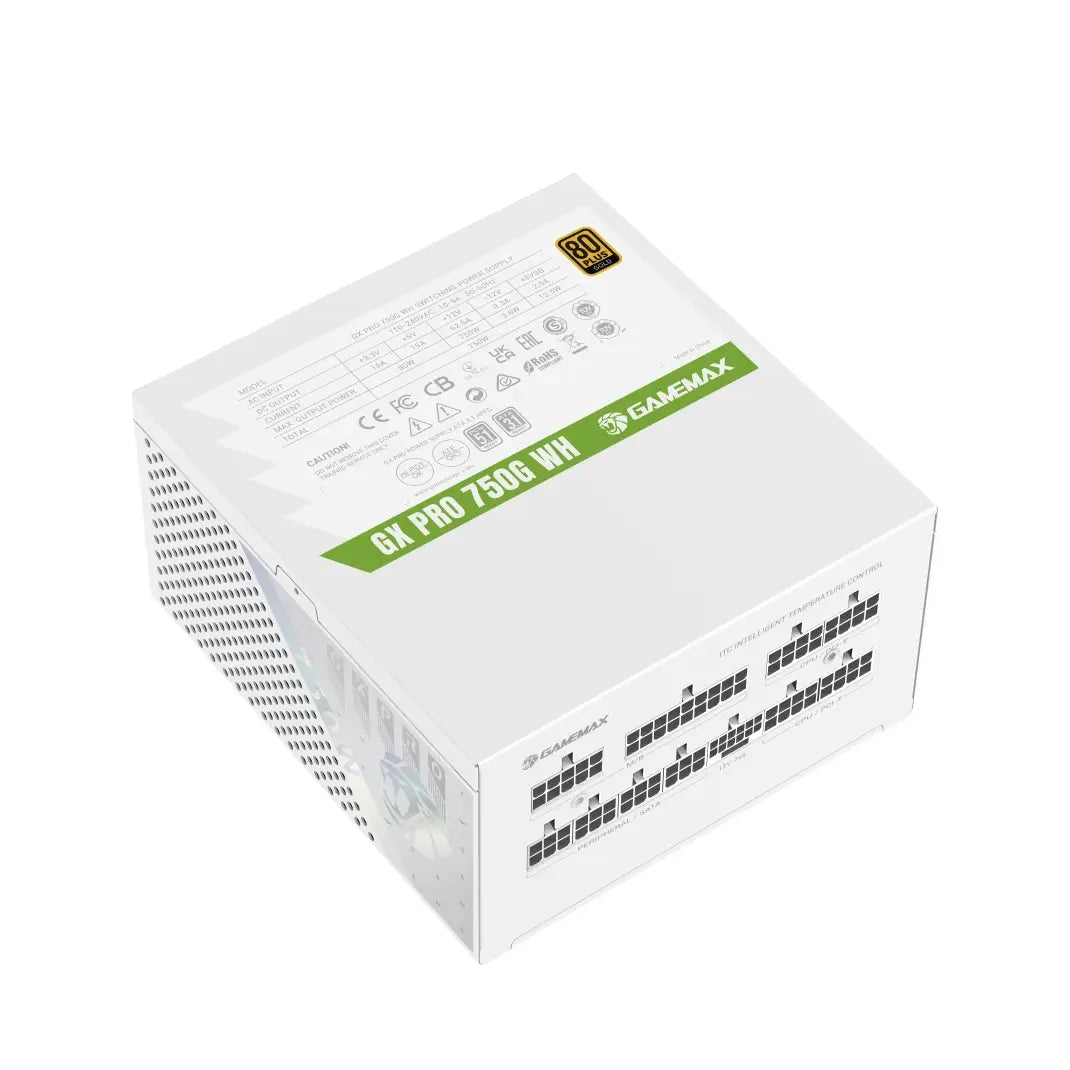 Gamemax | PSU | GX PRO 750G WH | 750 W | Gold | Modular