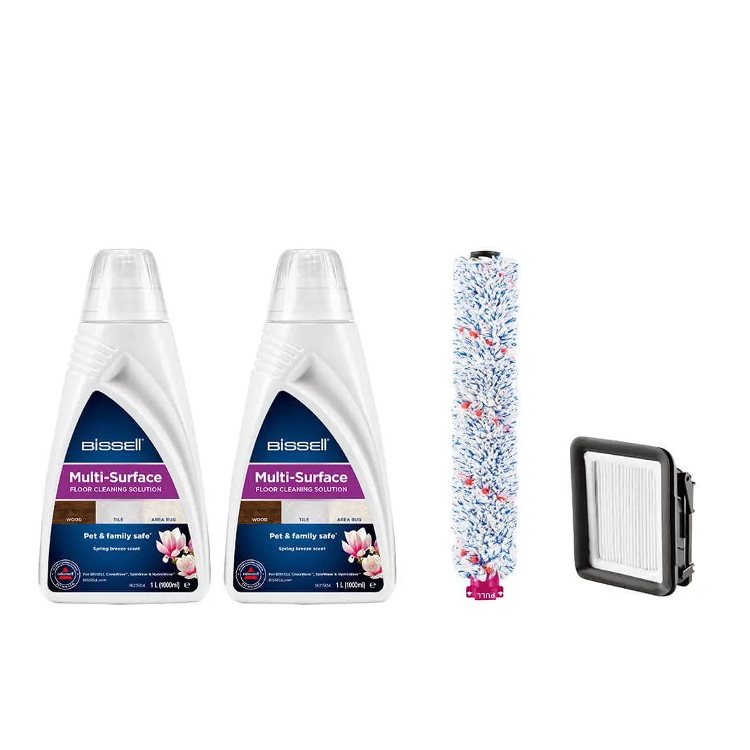 Bissell | Cleaning Pack | MultiSurface (2xDetergents + Brushroll + Filter)