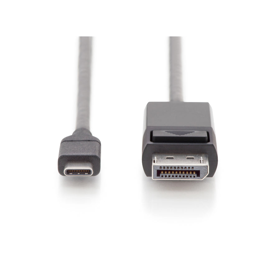 Digitus | DisplayPort Cables | AK-300333-020-S | USB-C to DisplayPort | 2 m | Black