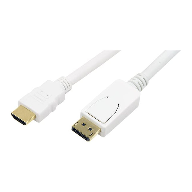 LogiLink | Video Adapter Cables | CV0055 | DisplayPort to HDMI | 2 m | White