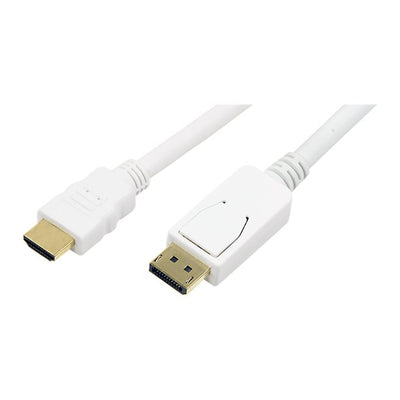 LogiLink | Video Adapter Cables | CV0055 | DisplayPort to HDMI | 2 m | White