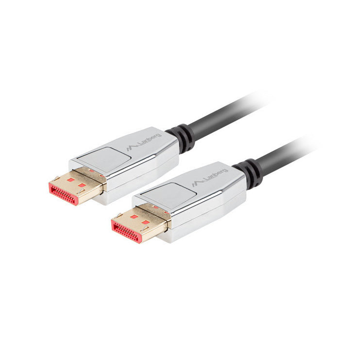 Lanberg | DisplayPort Cables | CA-DPDP-20CU-0010-BK | 1 m | Black