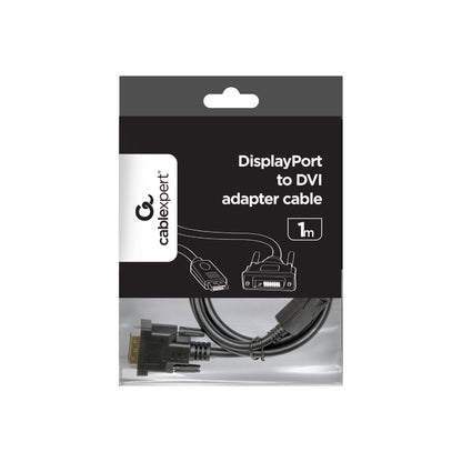 Cablexpert | Video Adapter Cables | CC-DPM-DVIM-1M | DisplayPort to DVI | 1 m | Black