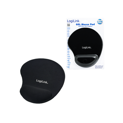 LogiLink | Mouse Pads | ID0027 | Wrist Support | Black