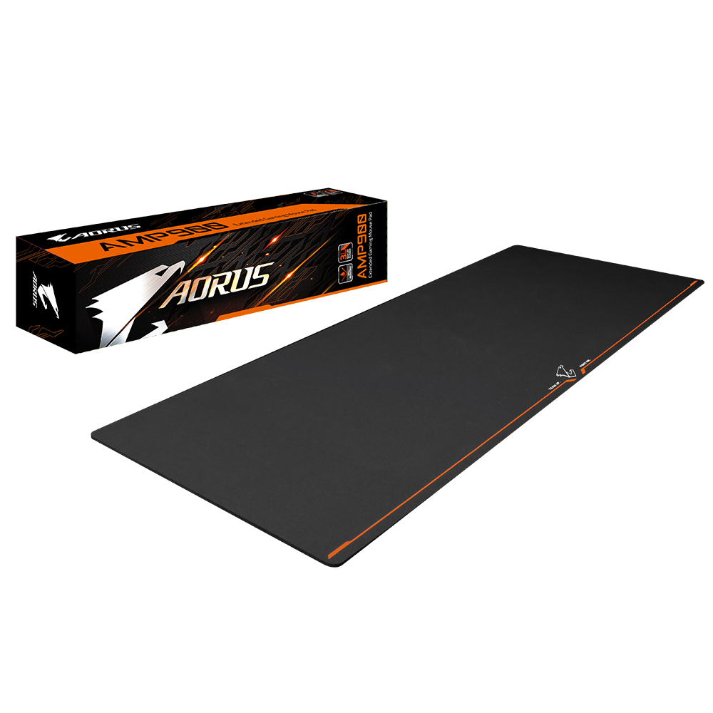 Gigabyte | AMP900 | Gaming Mouse Pad | 900 × 360 × 3 mm | Black