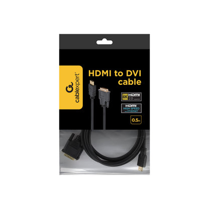 Cablexpert | CC-HDMI-DVI-6 | Video Adapter Cable | HDMI to DVI | 1.8 m | Black