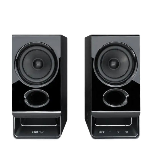 Edifier | Haut-parleur alimenté par USB | R20BT | 2,5 W + 2,5 W | Bluetooth | Sans fil | Noir