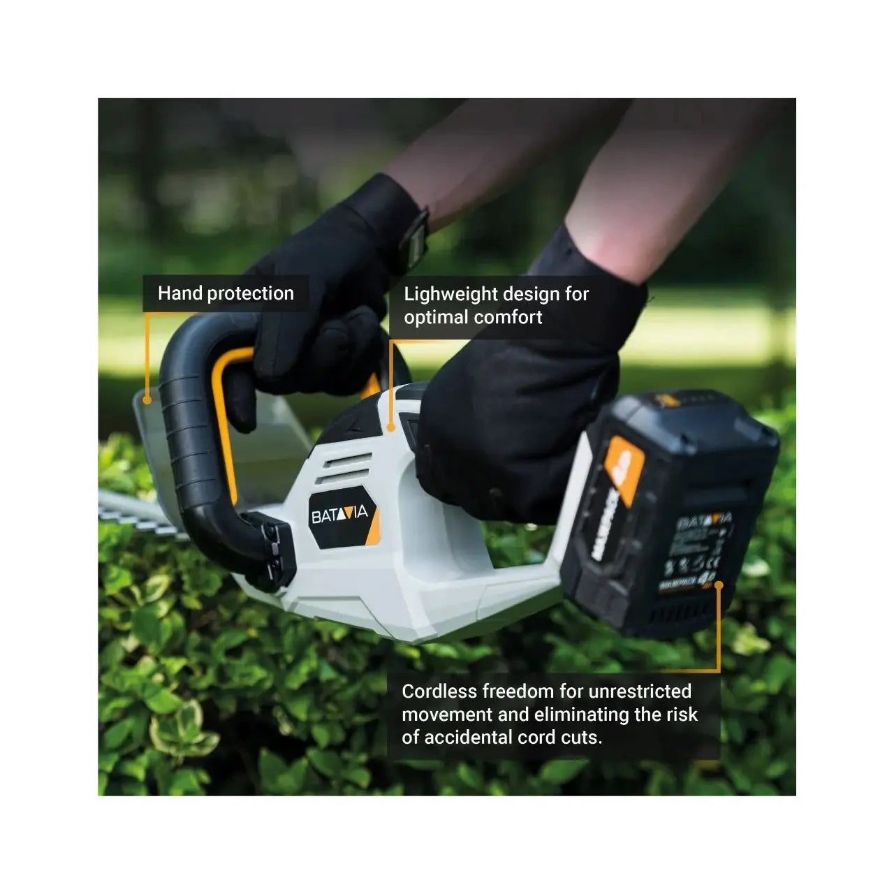 Batavia B.V. | 18V Cordless Hedge Trimmer 560mm | 7064547