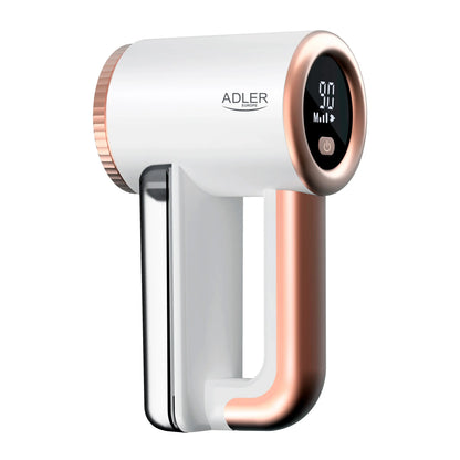 Adler | Lint remover | AD 9617 | Rechargeable battery | 5 W | White/Gold