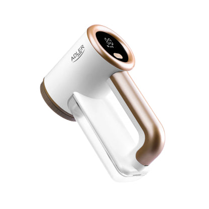 Adler | Lint remover | AD 9617 | Rechargeable battery | 5 W | White/Gold