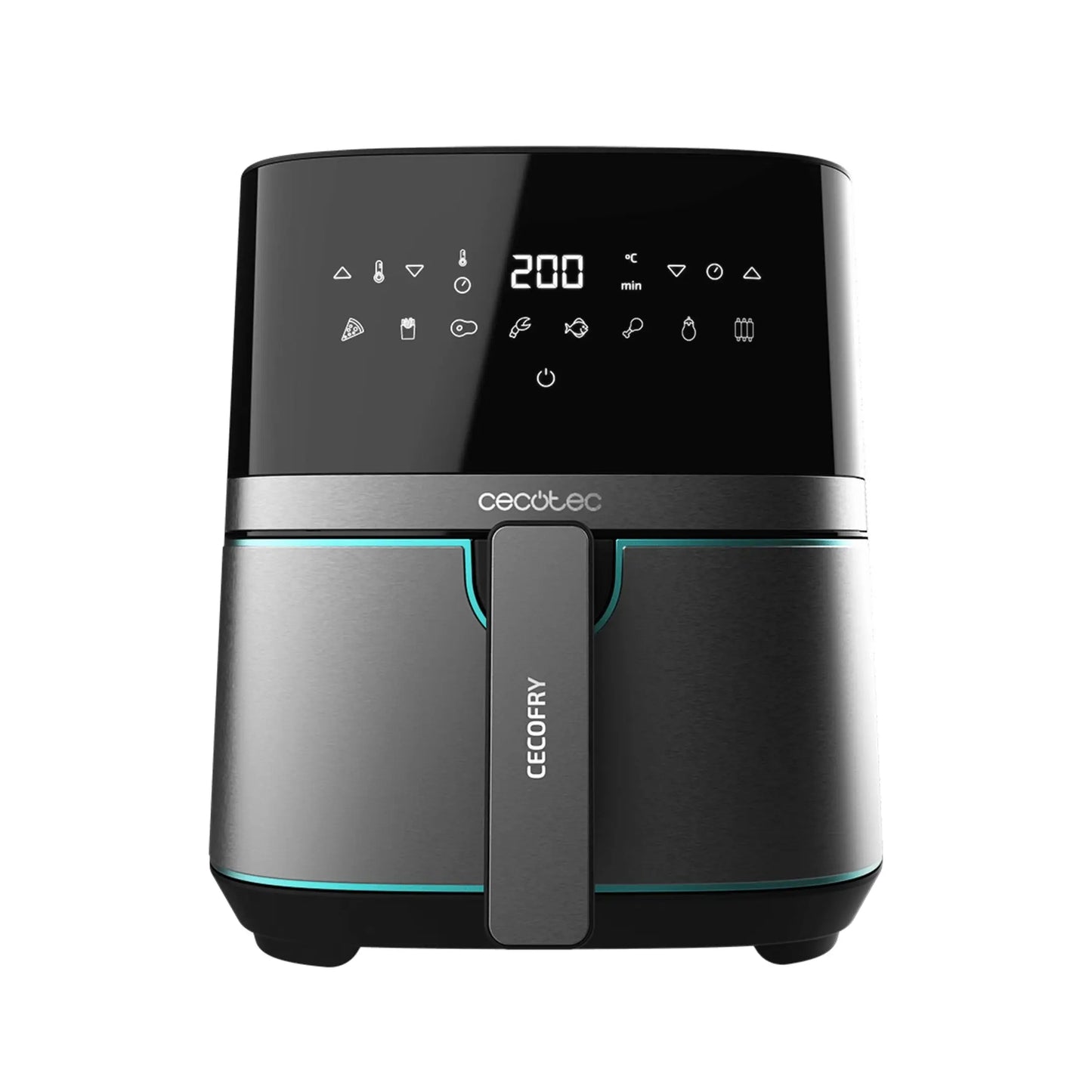 Cecotec | Hot air fryer | Cecofry Full InoxBlack 5500 Pro | 1700 W | 5.5 L | Black inox/Black