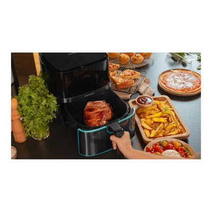 Cecotec | Hot air fryer | Cecofry Full InoxBlack 5500 Pro | 1700 W | 5.5 L | Black inox/Black