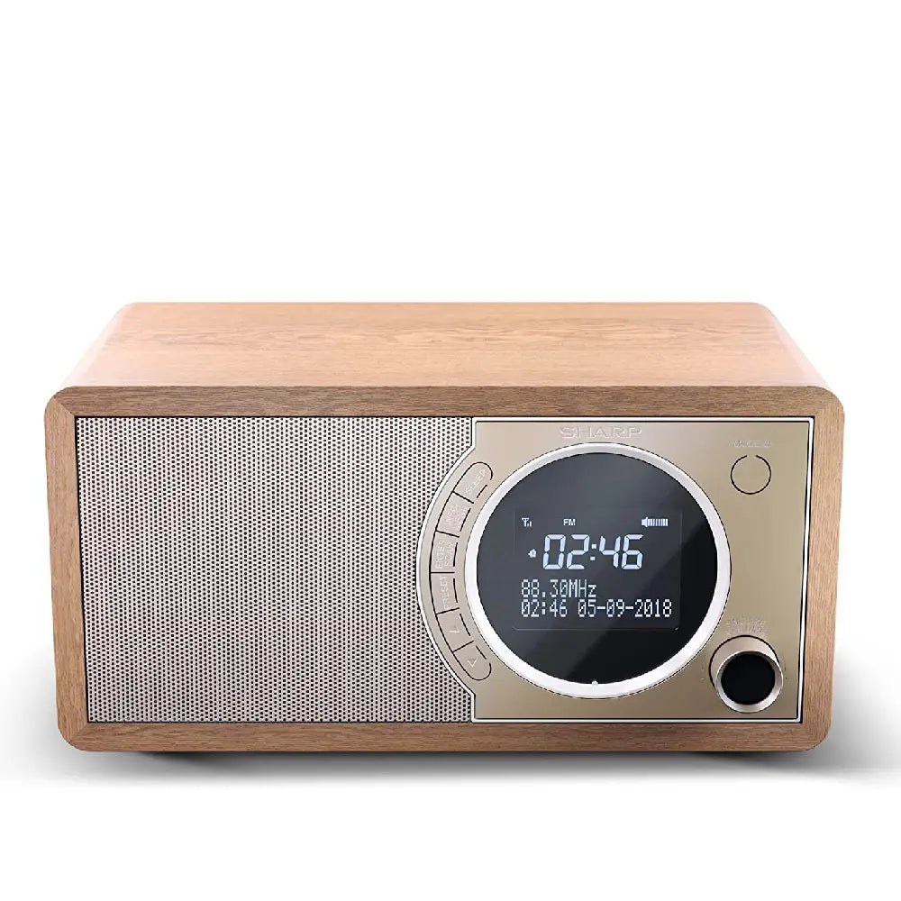 Sharp | Digital Radio | DR-450(BR) | 6 W | Bluetooth | Alarm function | Brown