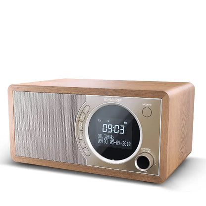 Sharp | Digital Radio | DR-450(BR) | 6 W | Bluetooth | Alarm function | Brown