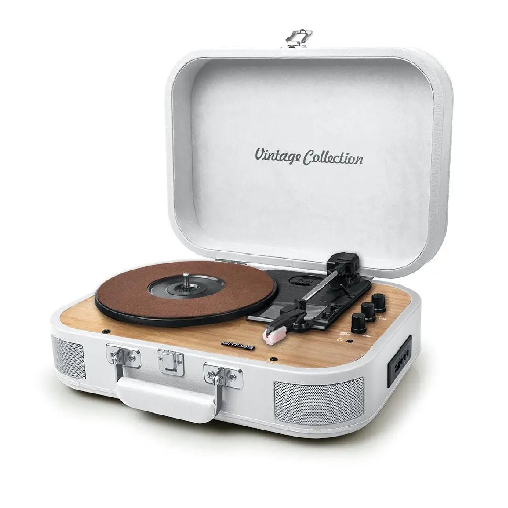 Muse | Turntable Stereo System | MT-201 WW | 10 W | Bluetooth | USB | AUX in | White