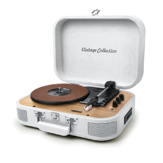 Muse | Turntable Stereo System | MT-201 WW | 10 W | Bluetooth | USB | AUX in | White