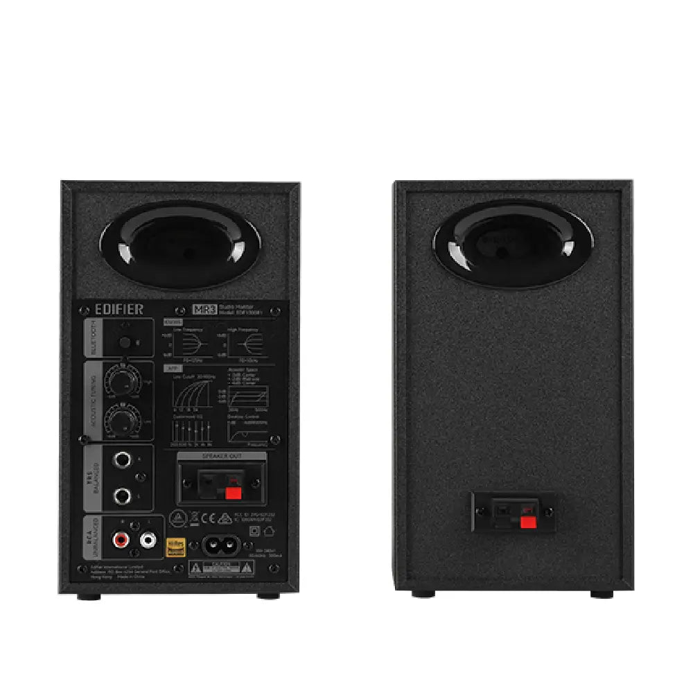 Edifier | Aktive Studiomonitor-Lautsprecher | MR3 | 36 W | Bluetooth | Kabellose Verbindung | 85 dB | Schwarz