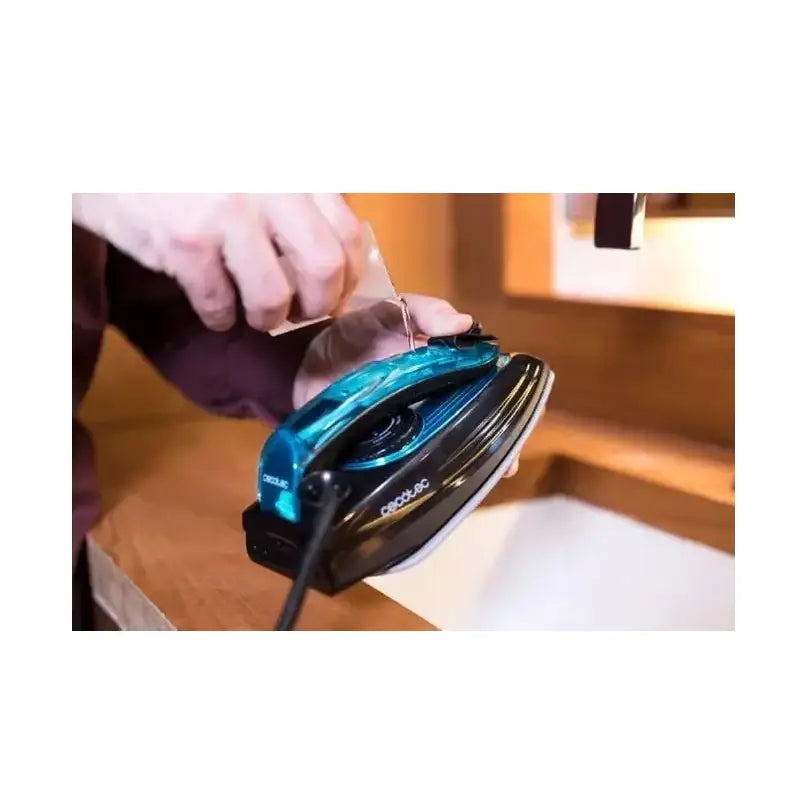 Cecotec | GoForce 8000 Folding Titanium | Travel Iron | 1200 W | Black / Blue