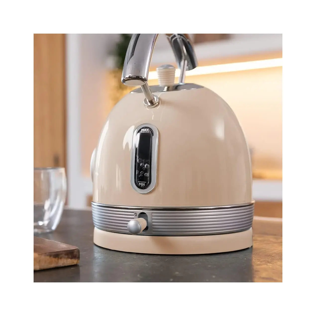 Cecotec | Kettle | ThermoSense 420 Vintage | 2.2 kW | 1.8 L | Stainless steel | Beige