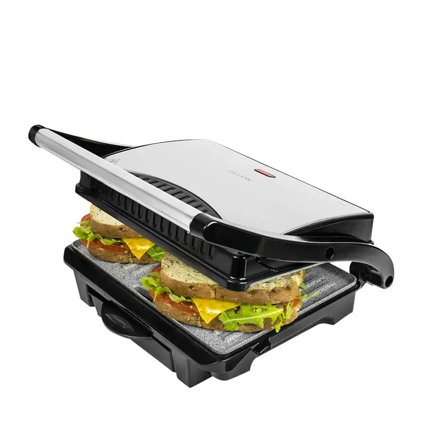 Cecotec | Grill | Rock'nGrill 1000 | 1000 W | Black/Stainless steel
