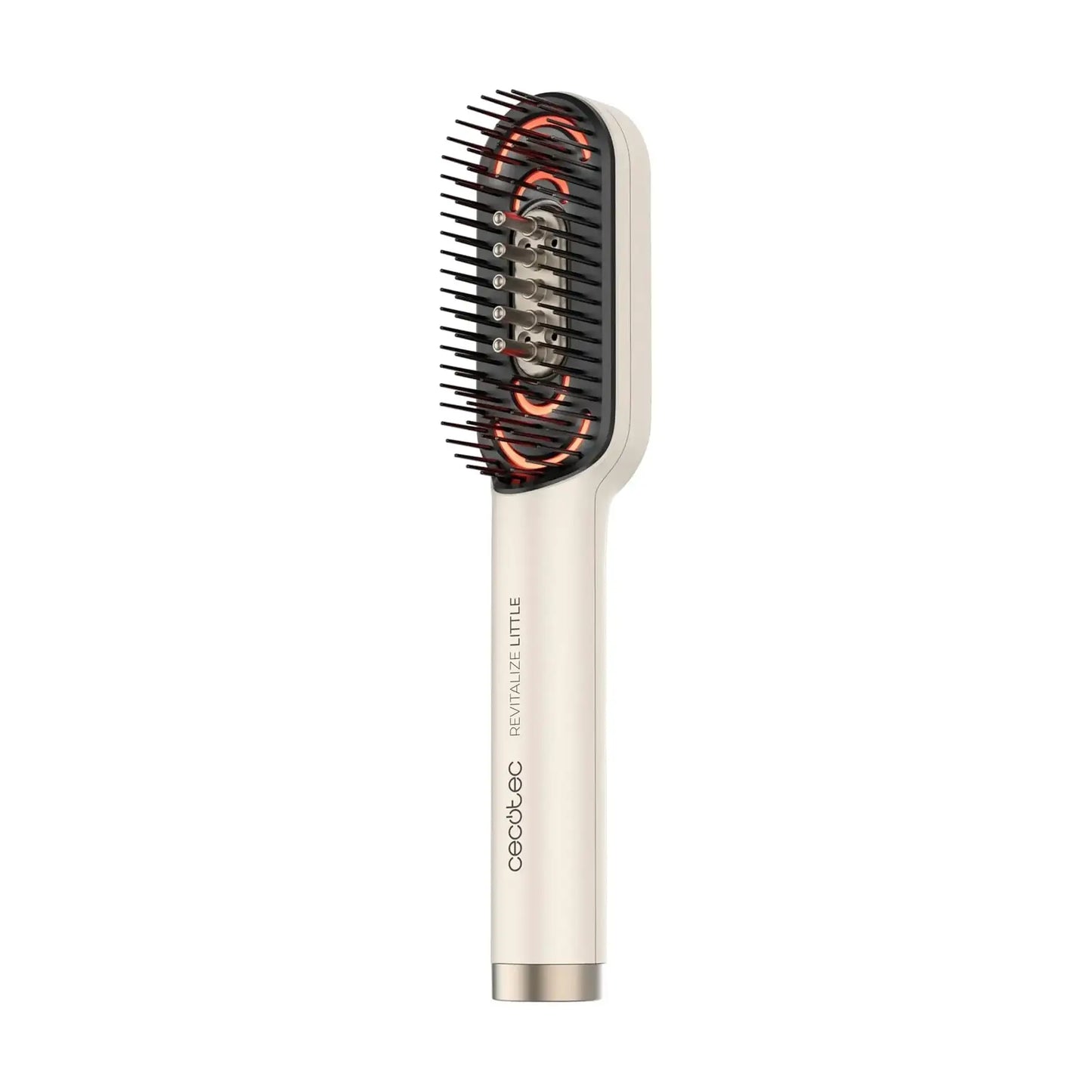 Cecotec | Light therapy hair brush/massager - cordless | Revitalize Little | Cream