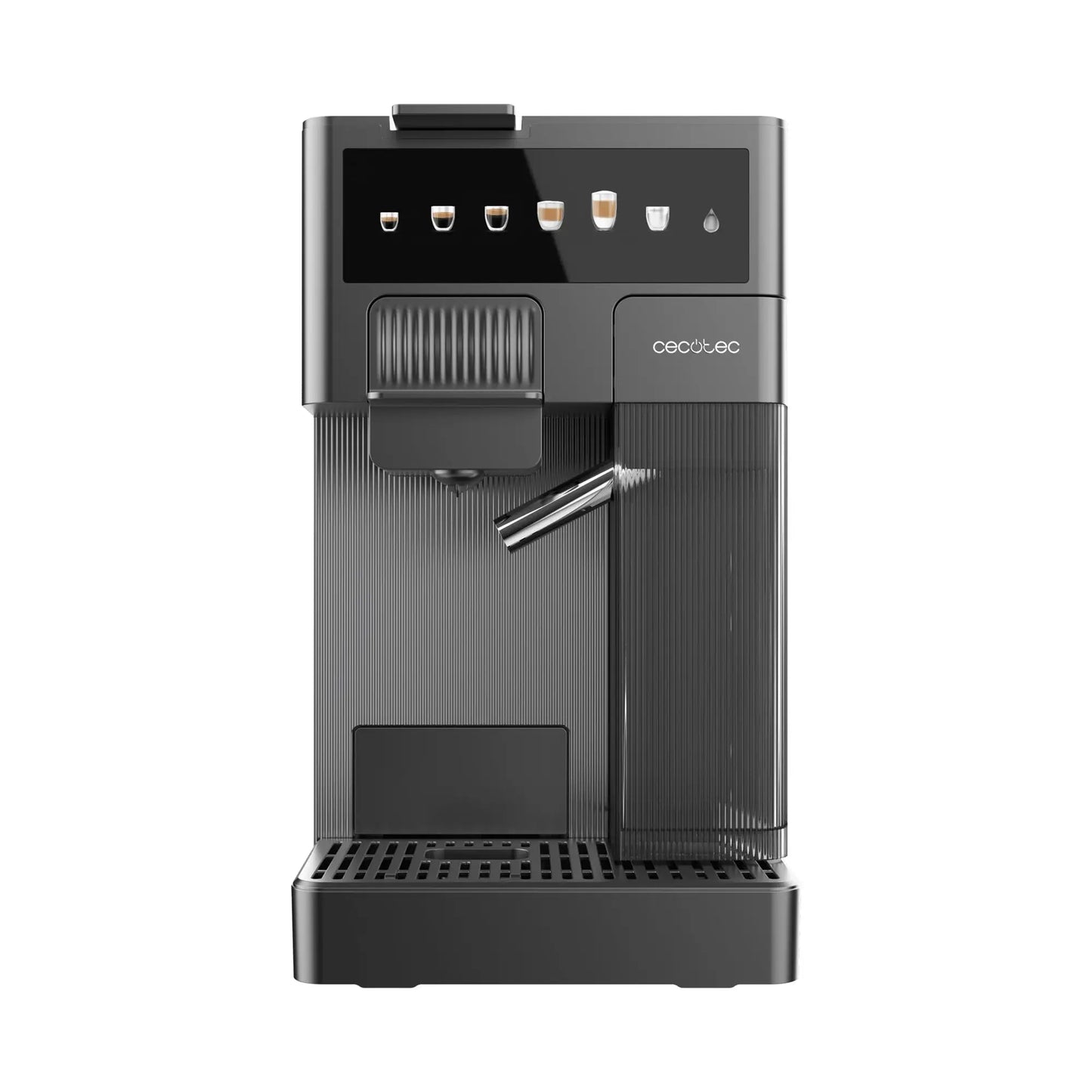 Cecotec | Coffee machine with milk frother | FreeStyle Latte T | Grey