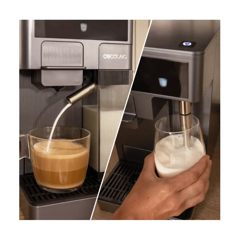 Cecotec | Coffee machine with milk frother | FreeStyle Latte T | Grey