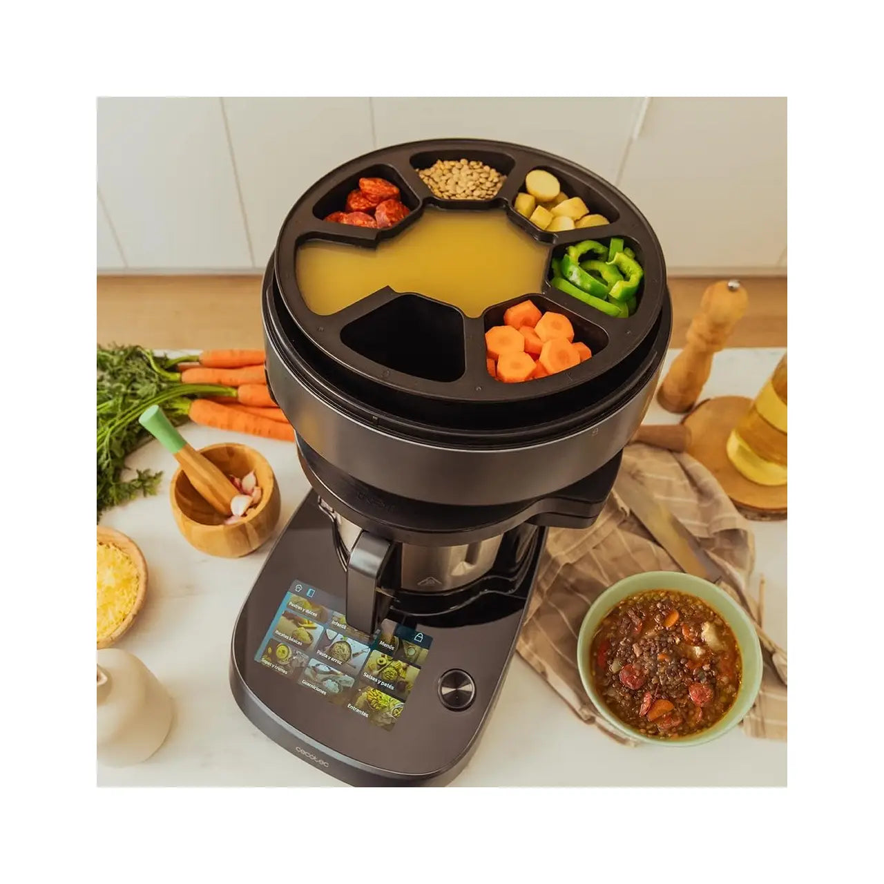 Cecotec | Cook processor/kitchen scales | Mambo CooKing Victory | 2 W | Black | Grey