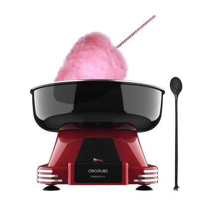 Cecotec | Cotton candy maker | Fun&Sugar | 500 W | Black | Red