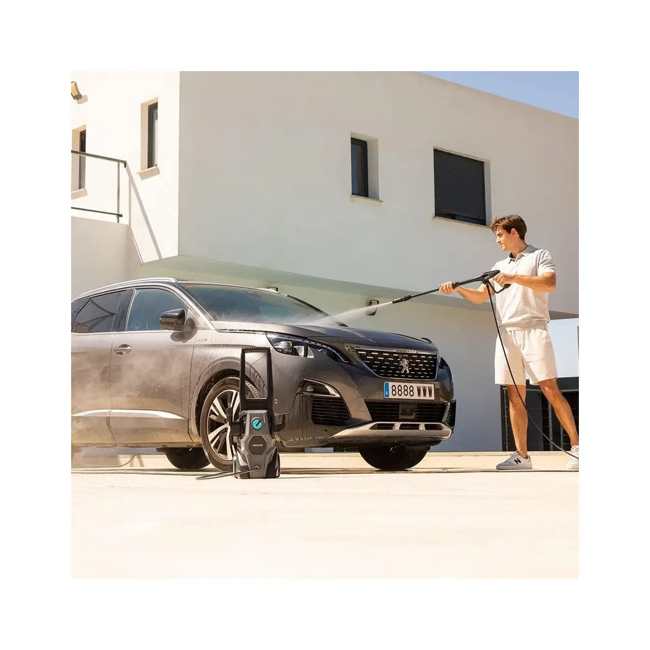 Cecotec | Pressure washer | HydroBoost 1600 Car&Garden | Wet | 1600 W | Black | Grey