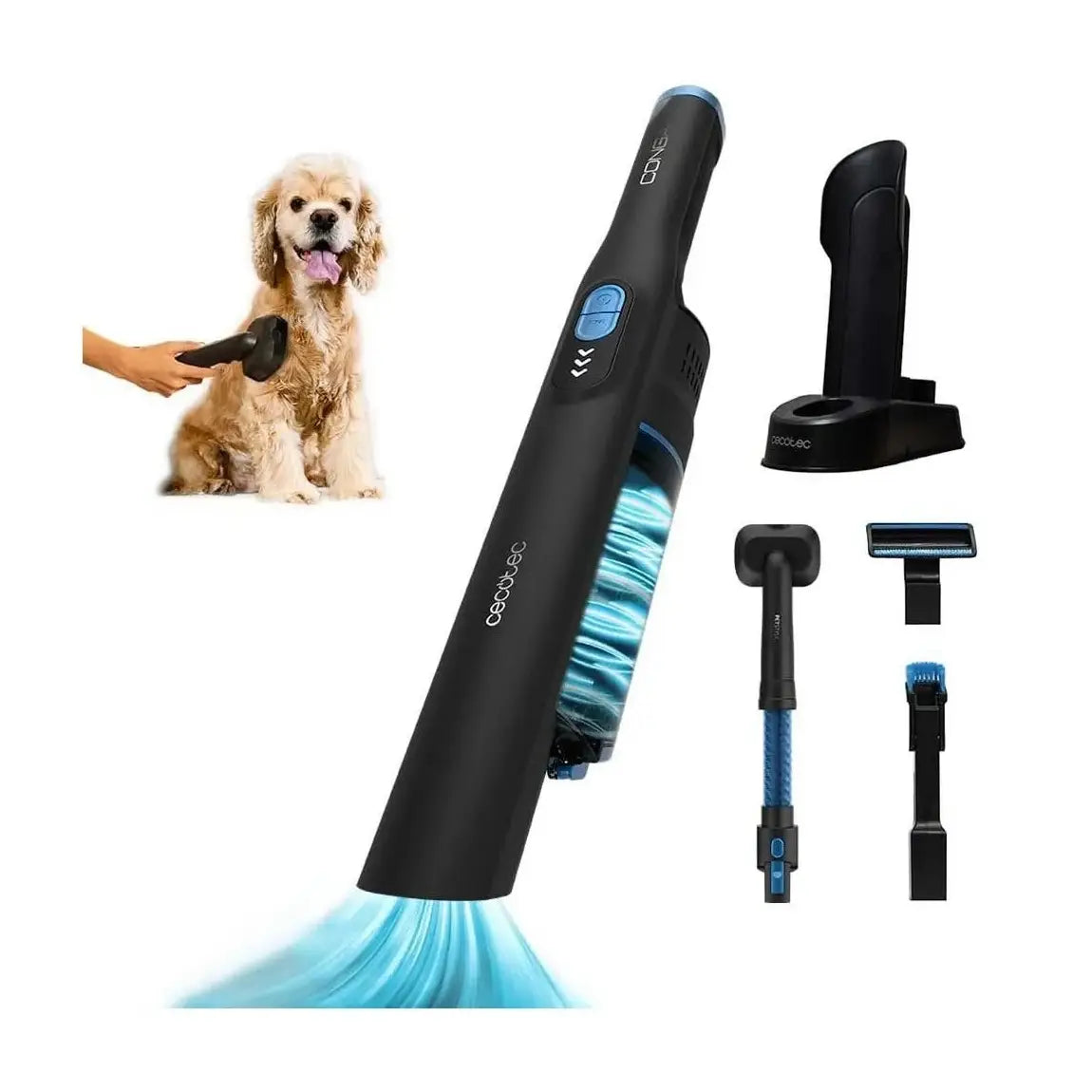 Cecotec | Vacuum cleaner | Conga Rockstar Micro+ Animal | Handheld | Dry | 200 W | Black