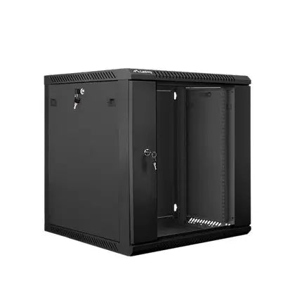 Lanberg | Rack | Height (Rack Units) 12U | RAL 9004 | Black