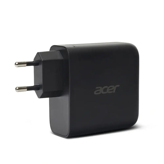 Acer | 100W PD GaN Charger, 3 x USB C and 1 x USB A, EU Plug, 100W USB-C cable