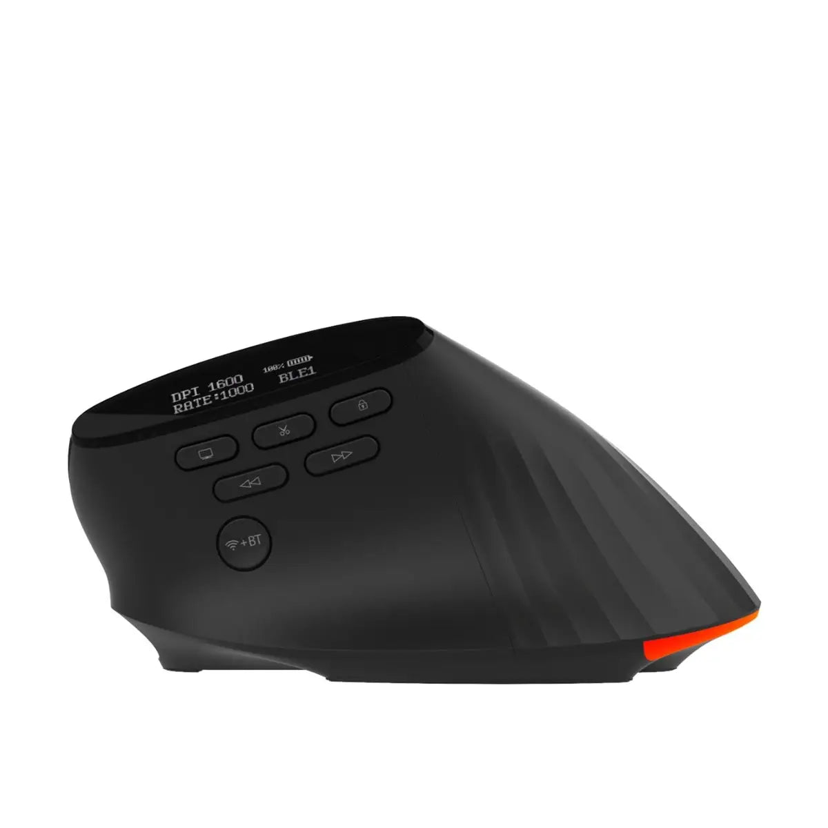 Acer | Smart Fit | Maus | Laser | Kabellos | 2,4 GHz | Bluetooth 5.0 | 8000 dpi | Schwarz