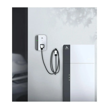 AlphaESS | SMILE-G3-EVCT11 | Dreiphasige EV-Ladestation | 11 kW | 7 m | Weiß/Grau